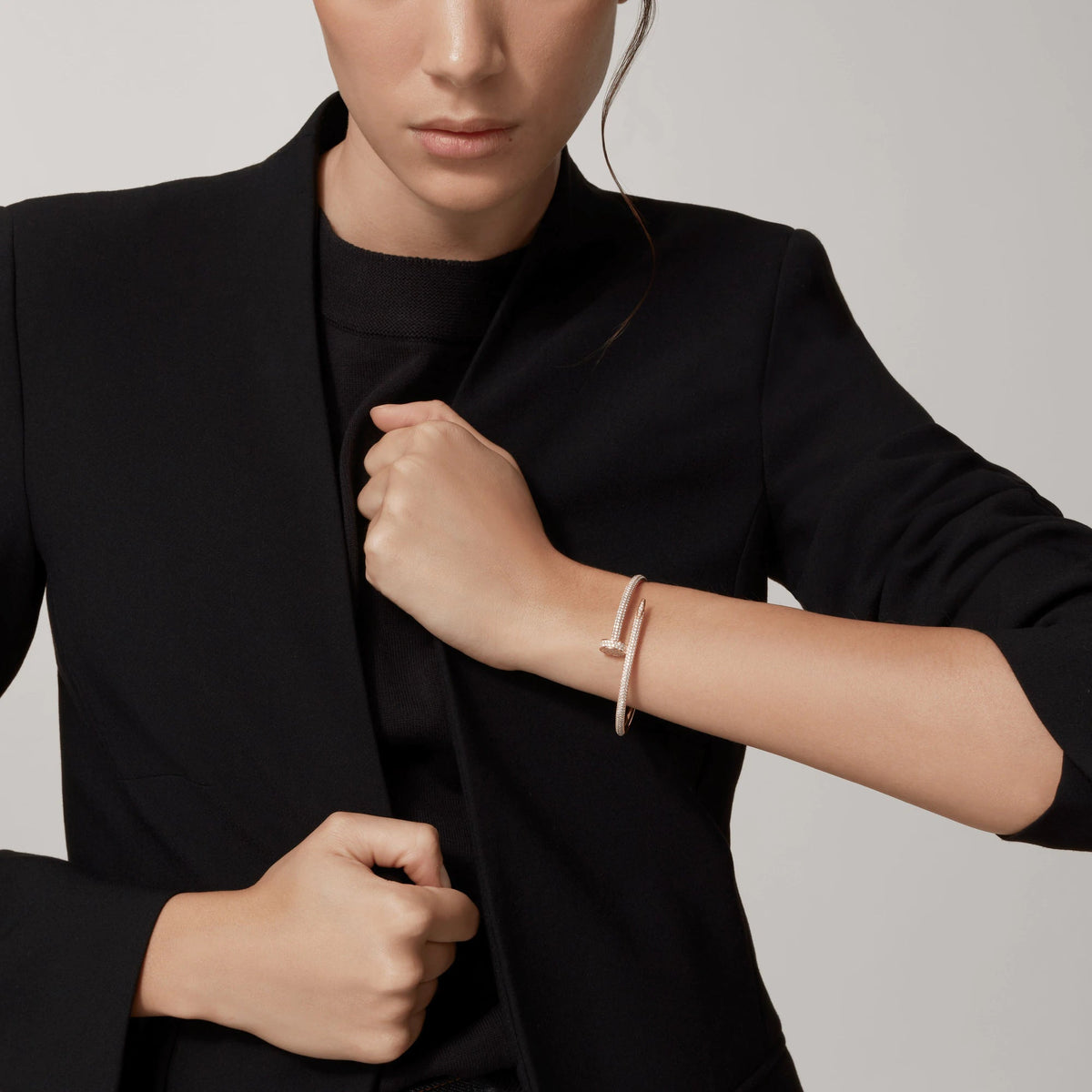 [OAKJURI Jewelry] JUSTE BRACELET 3.5MM ALL DIAMONDS