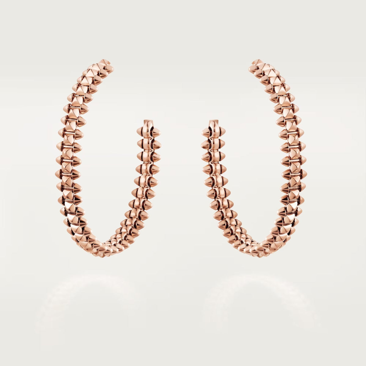 [OAKJURI Jewelry] CLASH HOOP LARGE EARRINGS