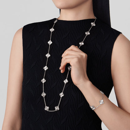 [OAKJURI Jewelry]CLOVER 20 MOTIFS  LASER SILVER