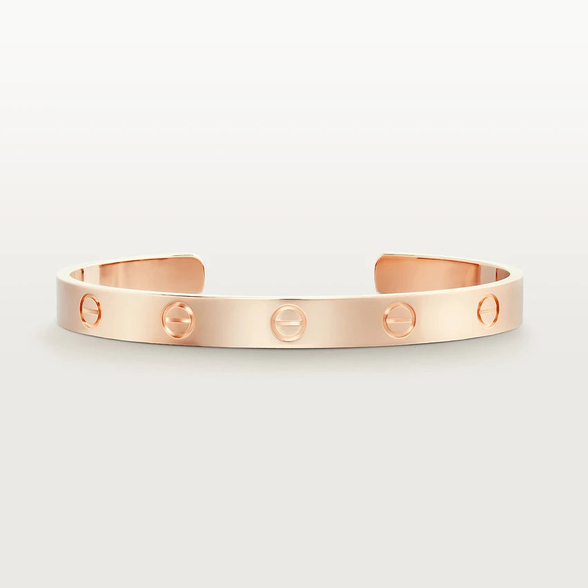 [OAKJURI Jewelry] LOVE BRACELET 6.1MM OPEN CUFF