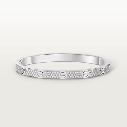 [OAKJURI Jewelry] LOVE BRACELET 4.8MM DIAMOND-PAVED