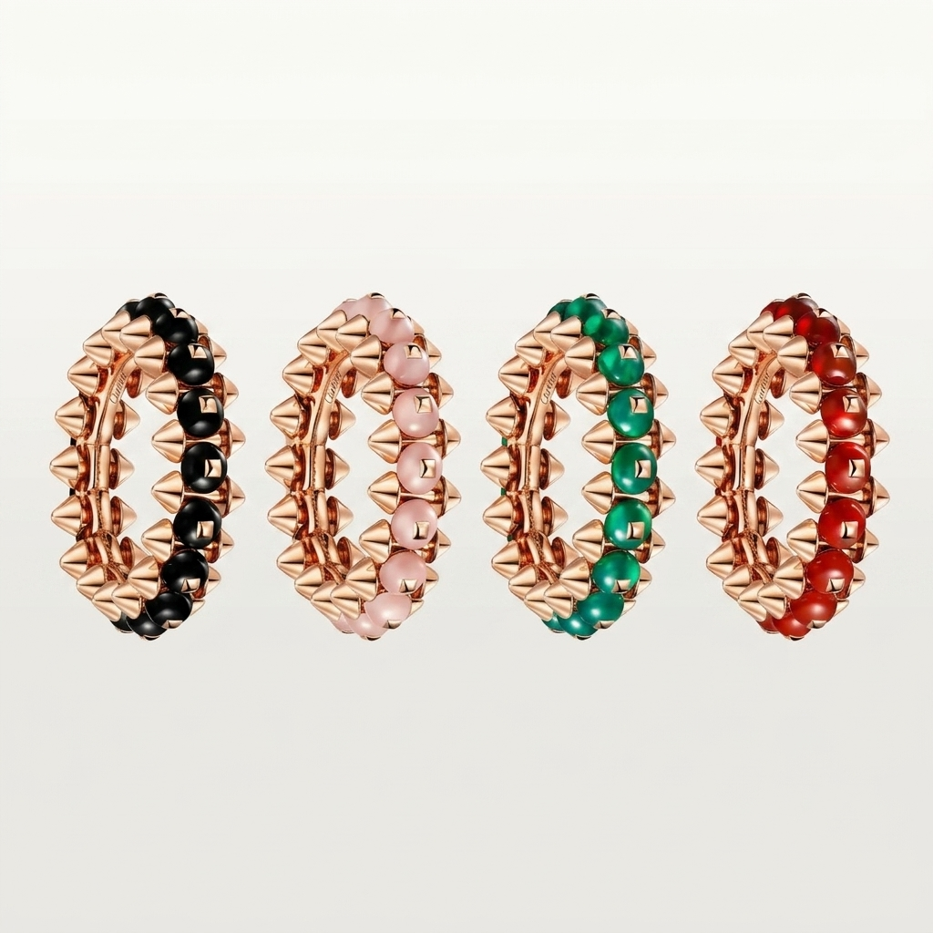 [OAKJURI Jewelry] CLASH 7.9MM AGATE CHALCEDONY RING