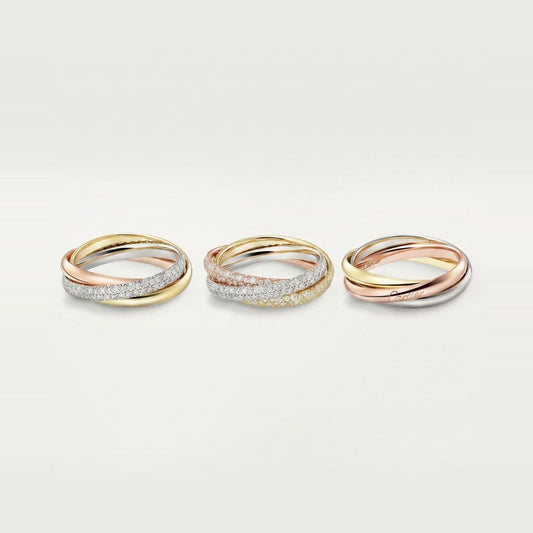 [OAKJURI Jewelry] TRINITY 2.5MM RING COLLECTION