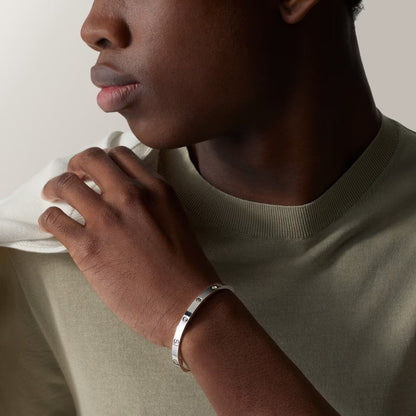 [OAKJURI Jewelry] LOVE BRACELET 4.8MM 4 DIAMONDS