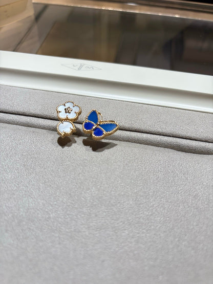 [OAKJURI Jewelry]LUCKY SPRING BUTTERFLY OPEN-FACE RINGS