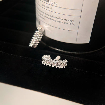 [OAKJURI Jewelry] CLASH SMALL HOOP EARRINGS