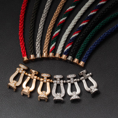 [OAKJURI Jewelry]FORCE LARGE HORSESHOE NO DIAMOND BRACELET ROSE GOLD