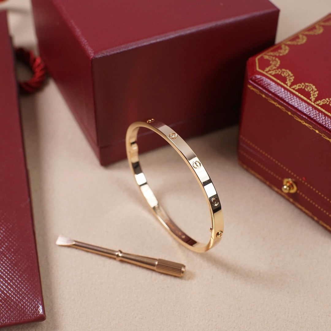 [OAKJURI Jewelry] LOVE BRACELET 3.65MM NO DIAMONDS