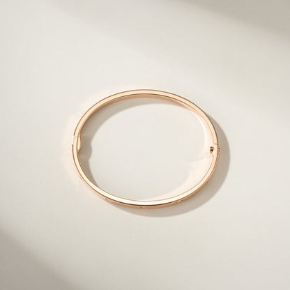 [OAKJURI Jewelry] LOVE BRACELET 3.65MM 6 DIAMONDS