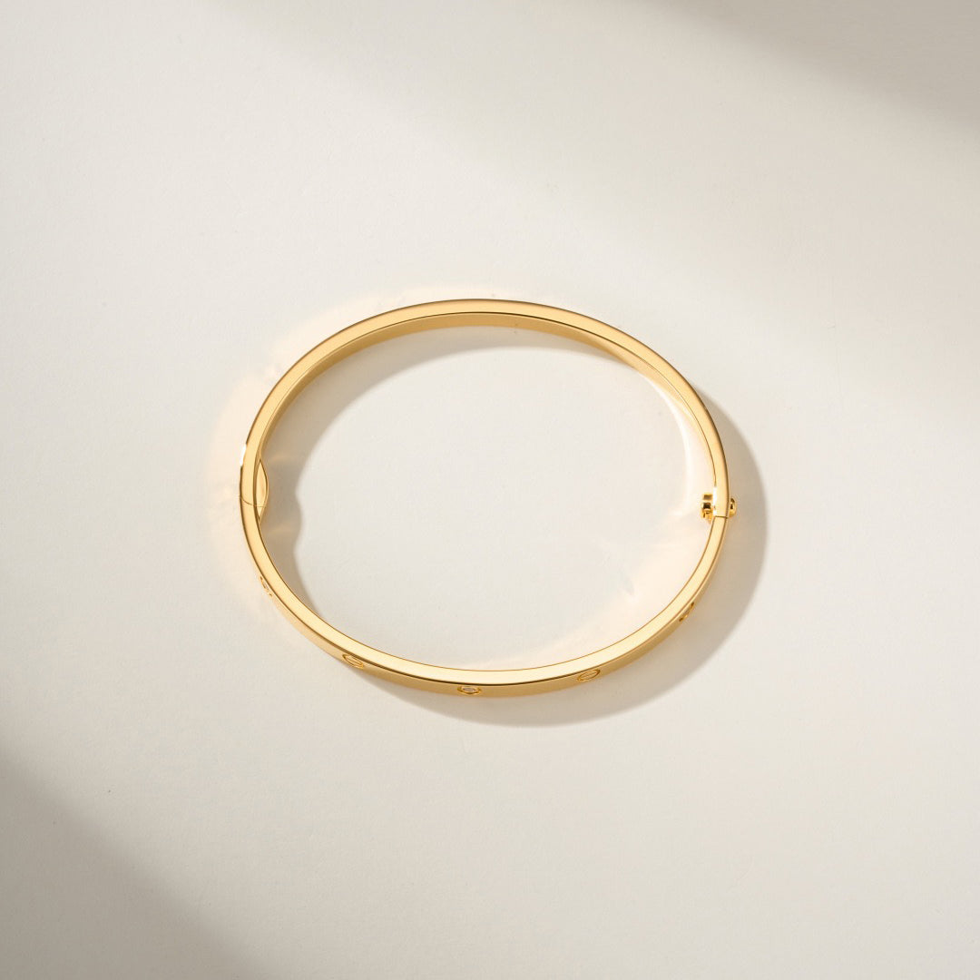 [OAKJURI Jewelry] LOVE BRACELET 3.65MM 6 DIAMONDS