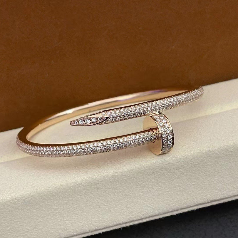 [OAKJURI Jewelry] JUSTE BRACELET 3.5MM ALL DIAMONDS