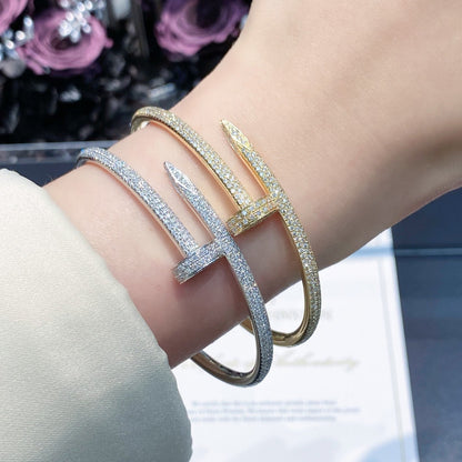[OAKJURI Jewelry] JUSTE BRACELET 3.5MM ALL DIAMONDS