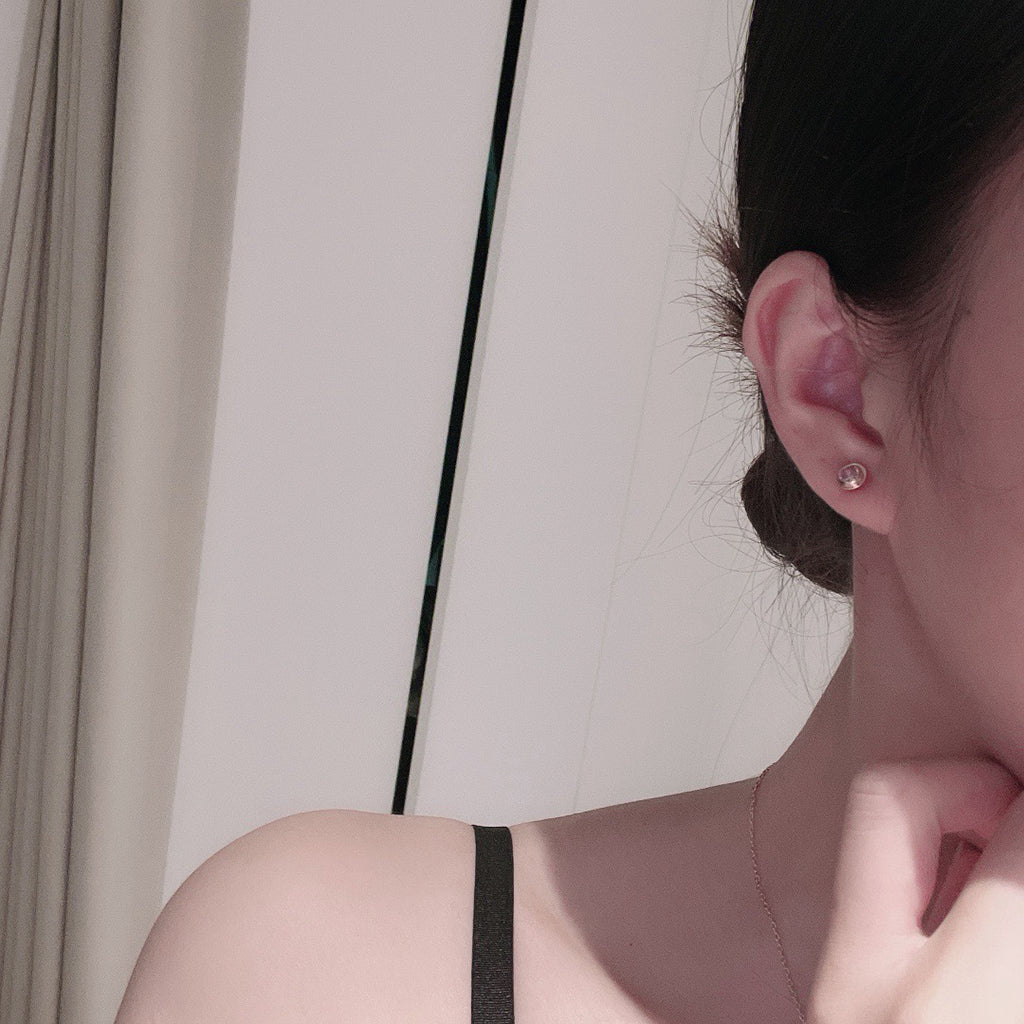 [OAKJURI Jewelry] DAMOUR PING DIAMOND EARRINGS
