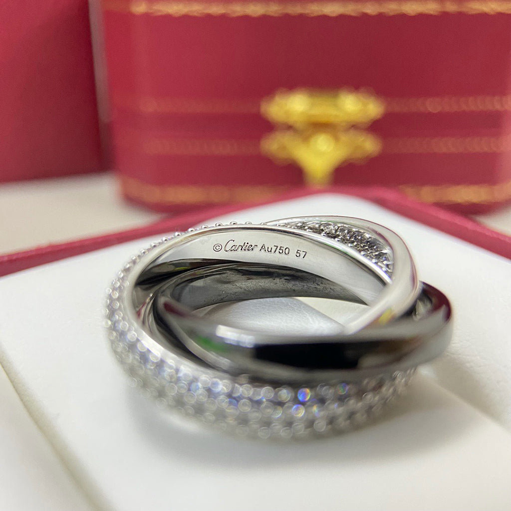 [OAKJURI Jewelry] TRINITY 3.2MM RING BLACK CERAMIC