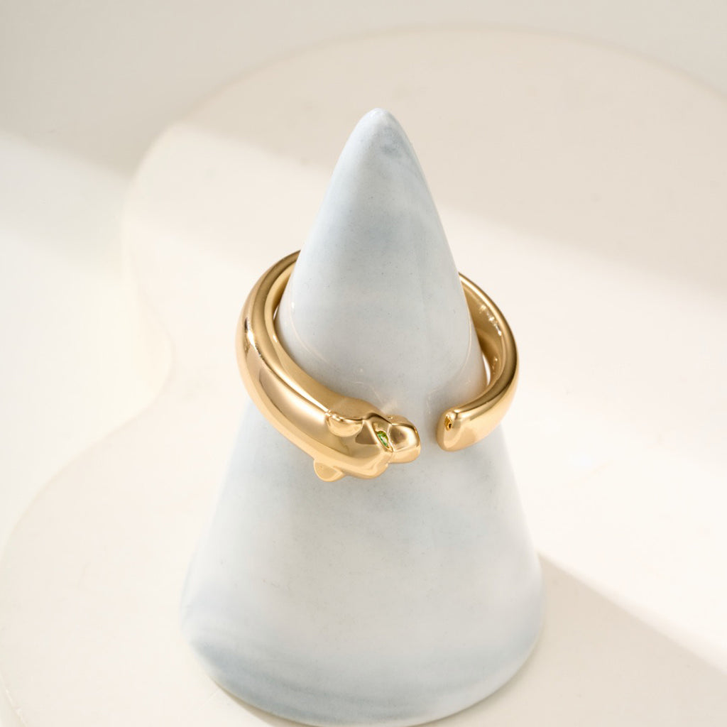 [OAKJURI Jewelry] PANTHERE NO DIAMOND SMALL RING