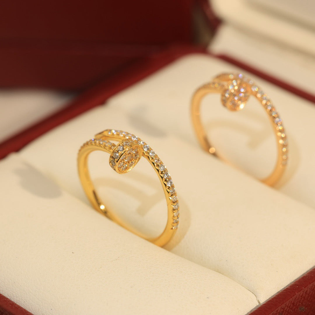 [OAKJURI Jewelry] JUSTE 1.8MM FULL DIAMOND RING
