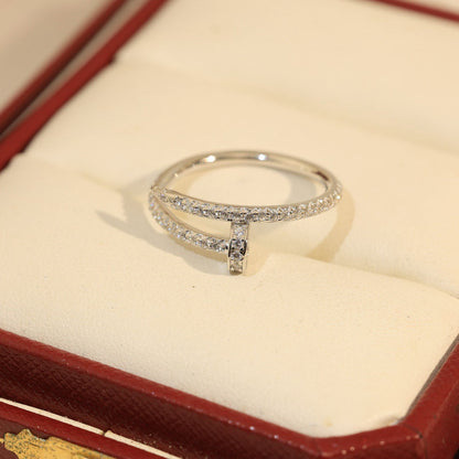[OAKJURI Jewelry] JUSTE 1.8MM FULL DIAMOND RING