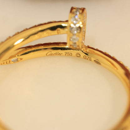 [OAKJURI Jewelry] JUSTE 1.8MM FULL DIAMOND RING