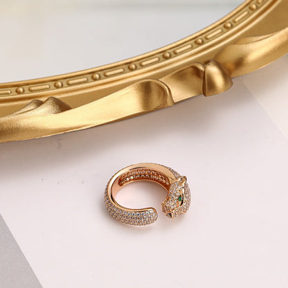 [OAKJURI Jewelry] PANTHERE FULL DIAMOND SMALL RING