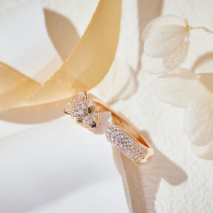 [OAKJURI Jewelry] PANTHERE FULL DIAMOND SMALL RING