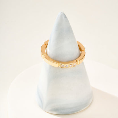[OAKJURI Jewelry] MAILLON PANTHERE 4 DIAMOND RING