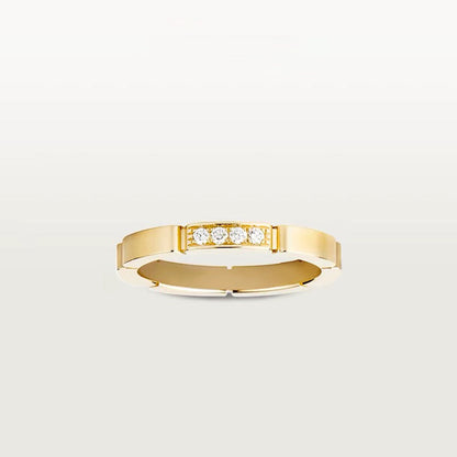 [OAKJURI Jewelry] MAILLON PANTHERE 4 DIAMOND RING