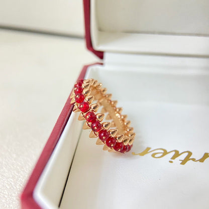[OAKJURI Jewelry] CLASH 7.9MM AGATE CHALCEDONY RING