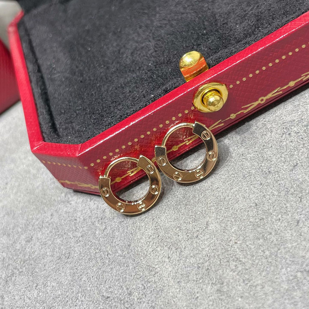 [OAKJURI Jewelry] LOVE MINI EARRINGS