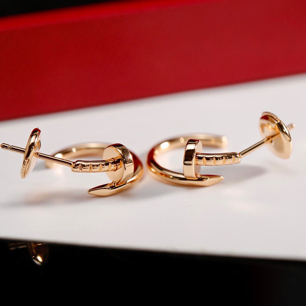 [OAKJURI Jewelry] JUSTE NO DIAMOND SMALL EARRINGS