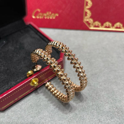 [OAKJURI Jewelry] CLASH HOOP LARGE EARRINGS