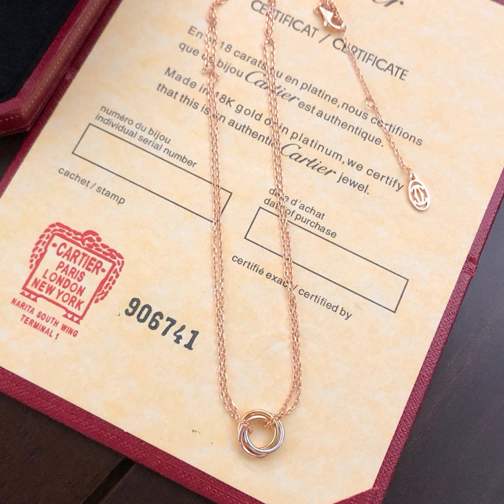 [OAKJURI Jewelry] TRINITY MINI NECKLACE