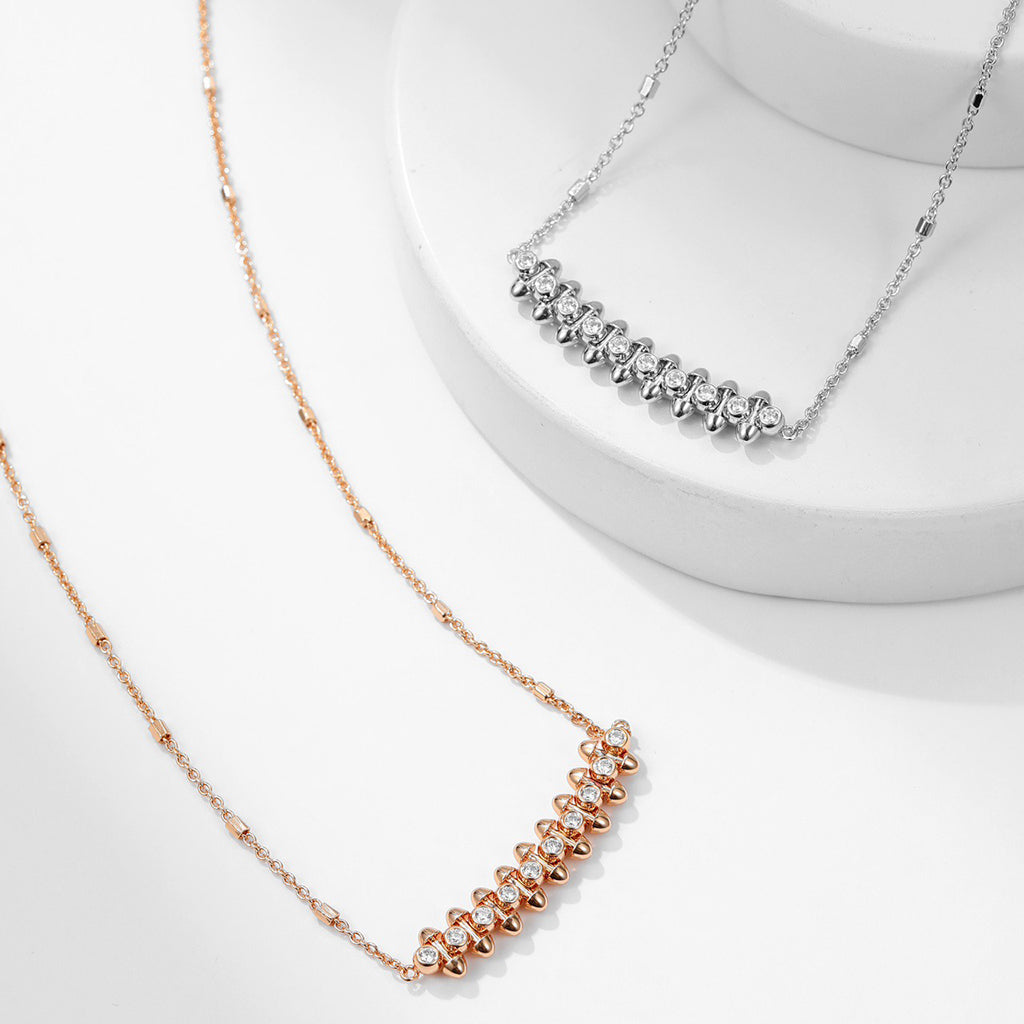 [OAKJURI Jewelry] CLASH  MEDIUM DIAMOND NECKLACE