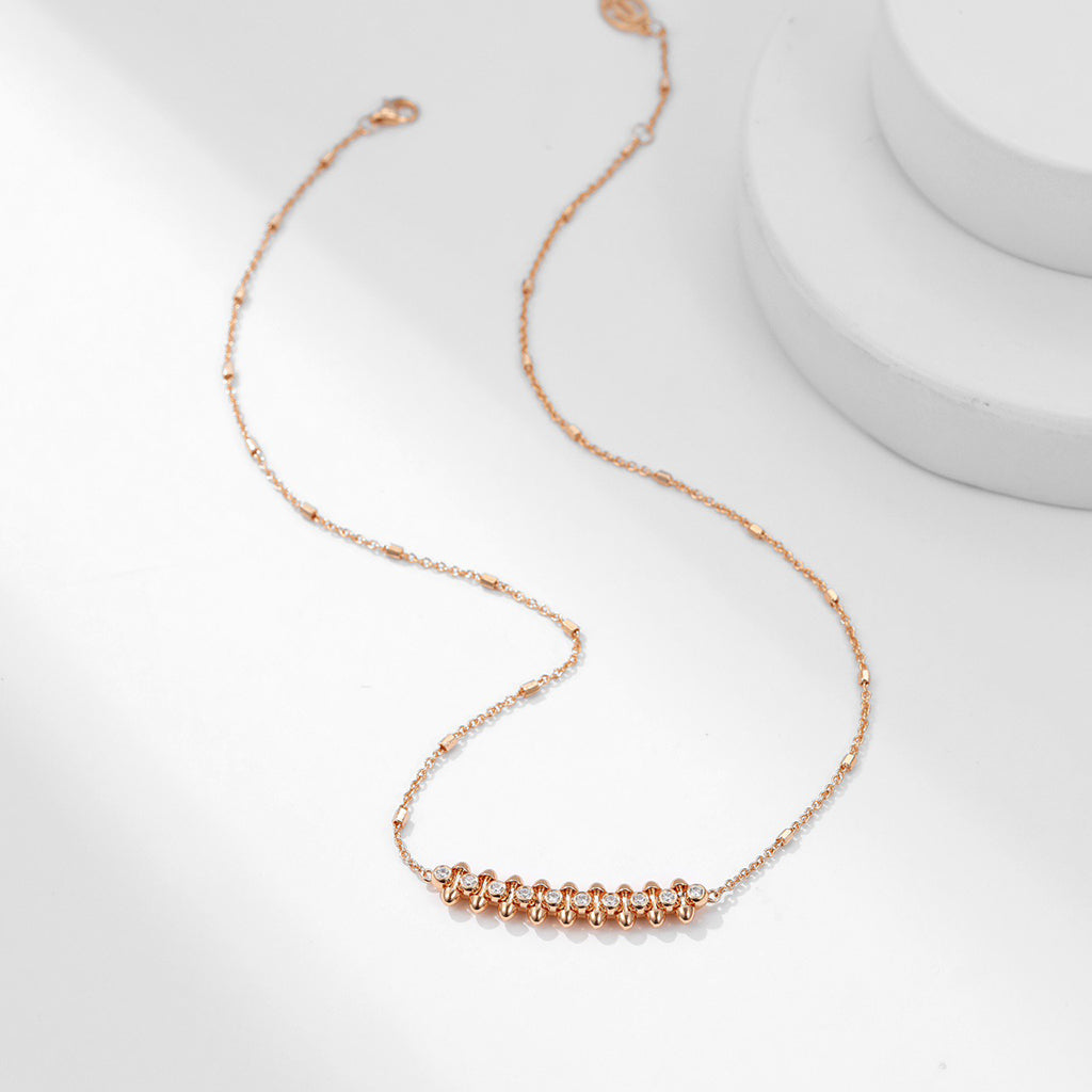 [OAKJURI Jewelry] CLASH  MEDIUM DIAMOND NECKLACE