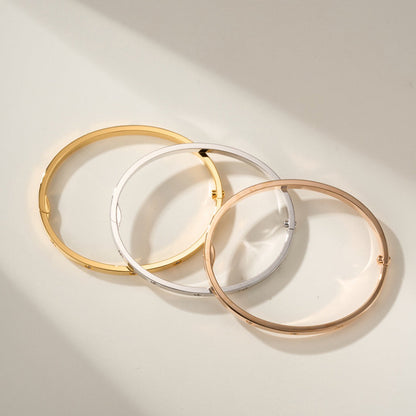 [OAKJURI Jewelry] LOVE BRACELET 3.65MM 10 DIAMONDS