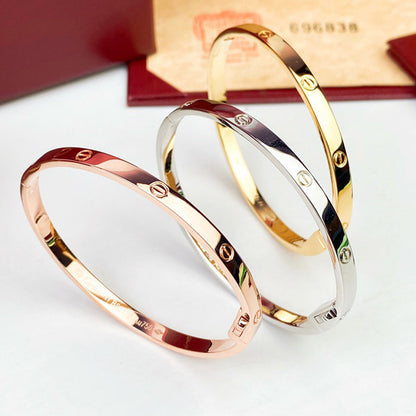 [OAKJURI Jewelry] LOVE BRACELET 3.65MM NO DIAMONDS