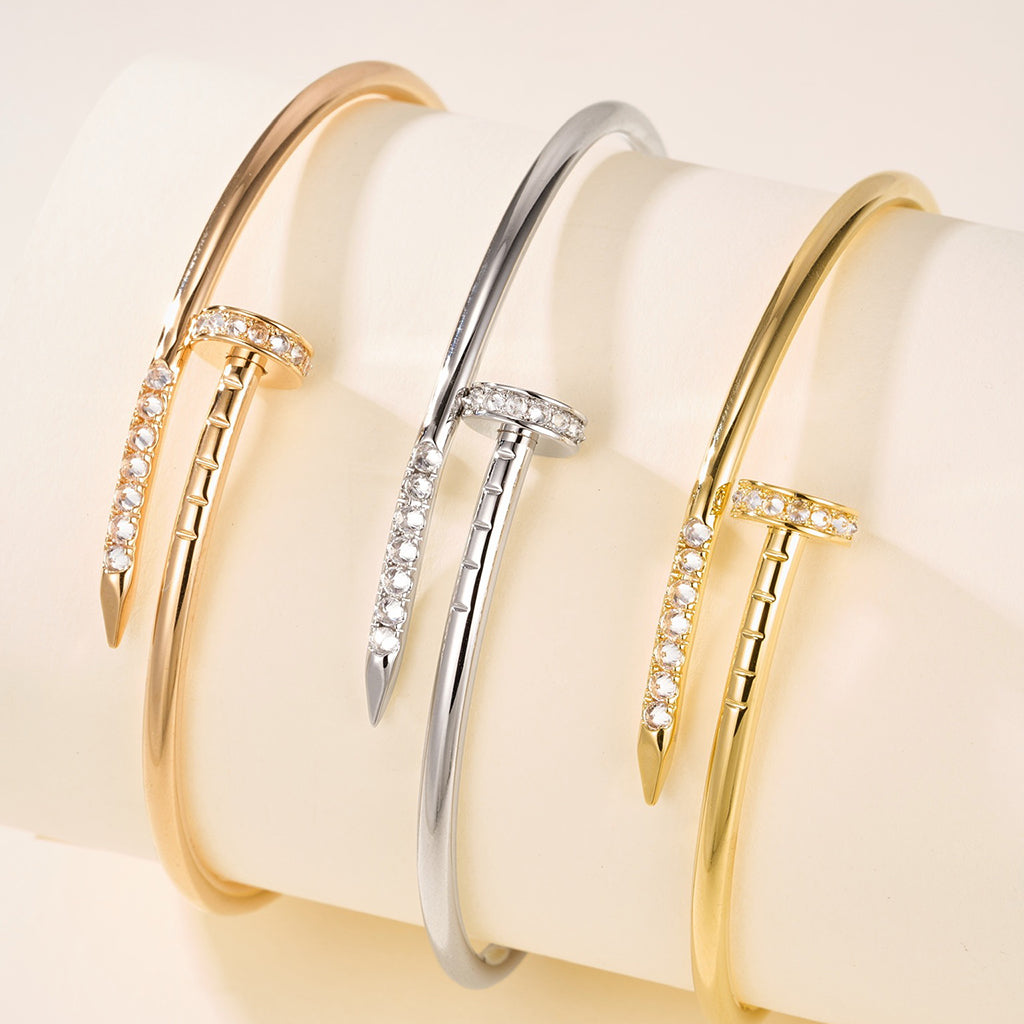 [OAKJURI Jewelry] JUSTE BRACELET 2.5MM DIAMONDS