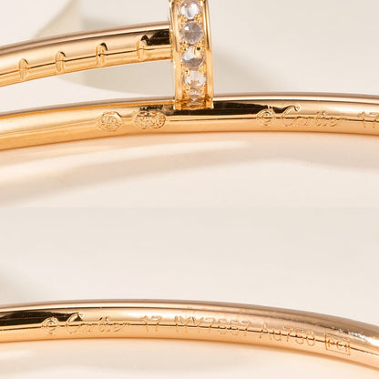 [OAKJURI Jewelry] JUSTE BRACELET 2.5MM DIAMONDS