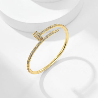 [OAKJURI Jewelry] JUSTE BRACELET 3.5MM ALL DIAMONDS