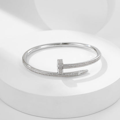 [OAKJURI Jewelry] JUSTE BRACELET 3.5MM ALL DIAMONDS