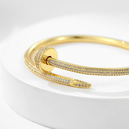 [OAKJURI Jewelry] JUSTE BRACELET 3.5MM ALL DIAMONDS