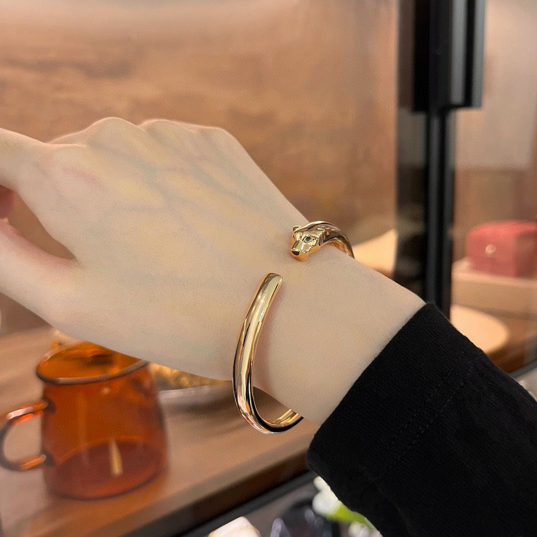 [OAKJURI Jewelry] PANTHERE OPEN BRACELET