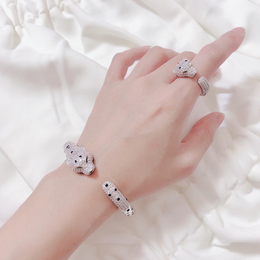 [OAKJURI Jewelry] PANTHERE BIG BRACELET DIAMONDS
