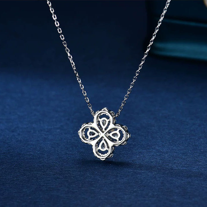 [OAKJURI Jewelry]LOOP NECKLACE FULL MOTIF DIAMOND 16MM MULTIPLE COLORS