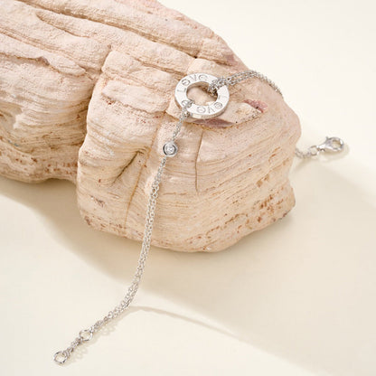[OAKJURI Jewelry] LOVE BRACELET 2 DIAMOND