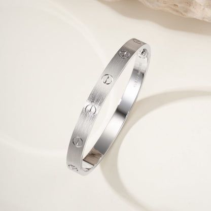 [OAKJURI Jewelry] LOVE BRACELET 6.1MM BRUSHED