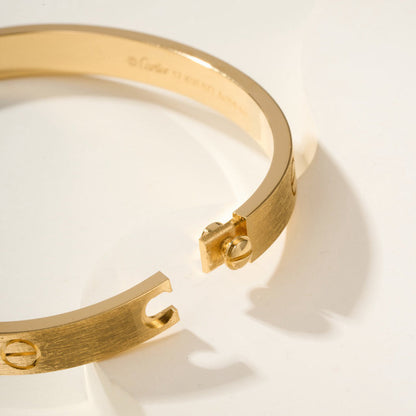 [OAKJURI Jewelry] LOVE BRACELET 6.1MM BRUSHED