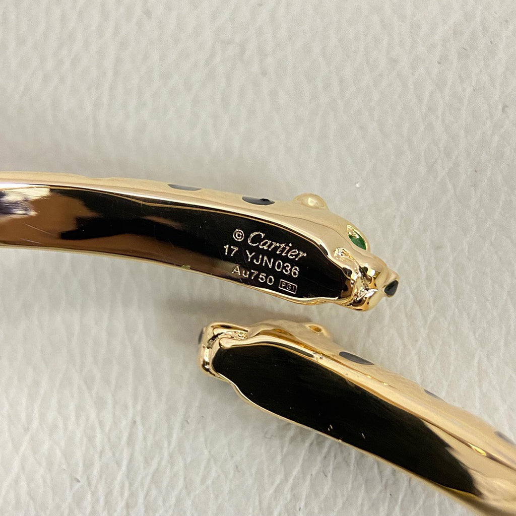 [OAKJURI Jewelry] PANTHERE DOUBLE HEADED OPEN BRACELET