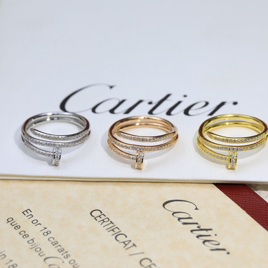[OAKJURI Jewelry] JUSTE RING 4.8MM FULL DIAMOND