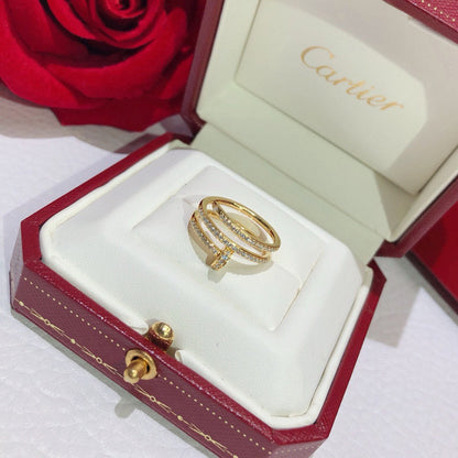 [OAKJURI Jewelry] JUSTE RING 4.8MM FULL DIAMOND