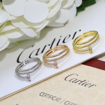 [OAKJURI Jewelry] JUSTE RING 4.8MM FULL DIAMOND